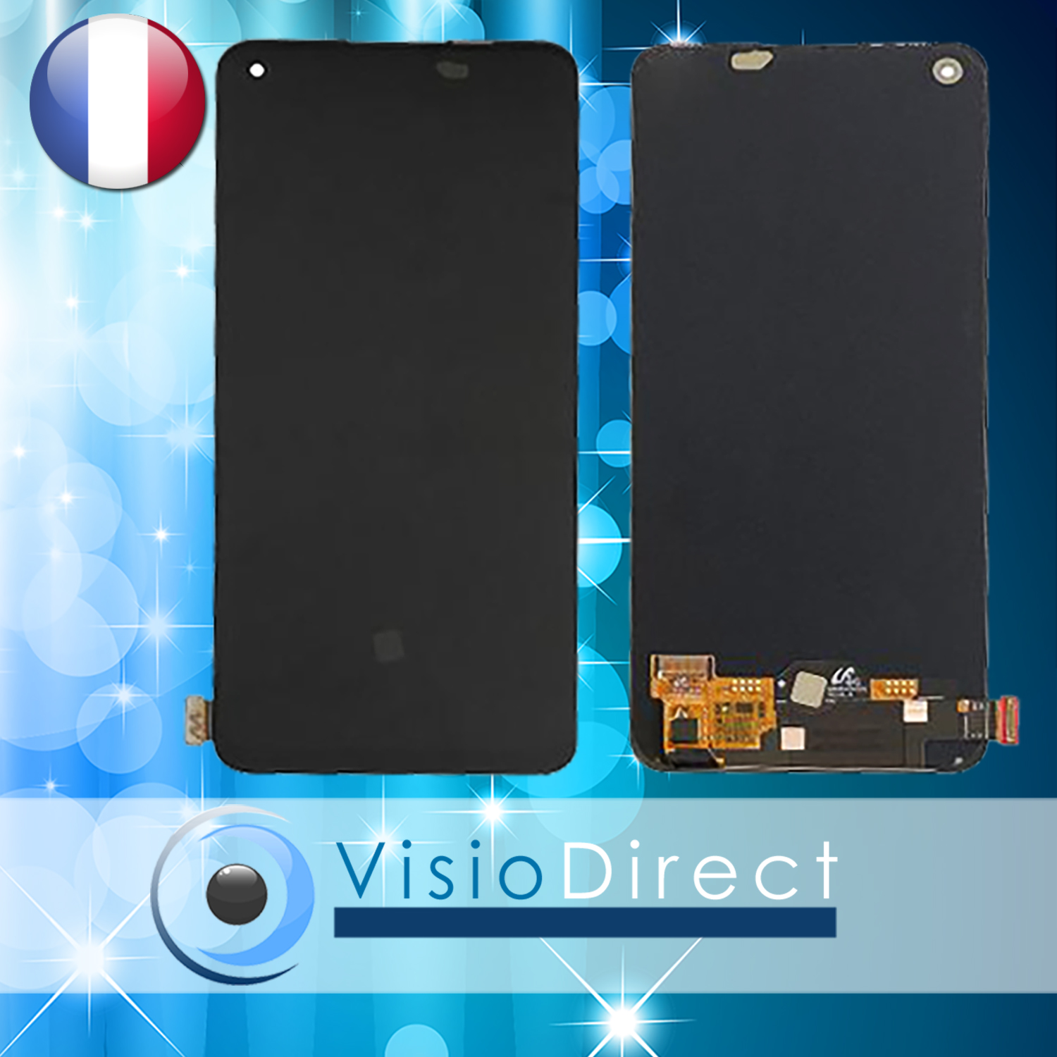 Kit De Réparation Écran Pour OPPO Find X3 Lite 5G - Vitre Tactile + LCD - 6.43" - Couleur Gris